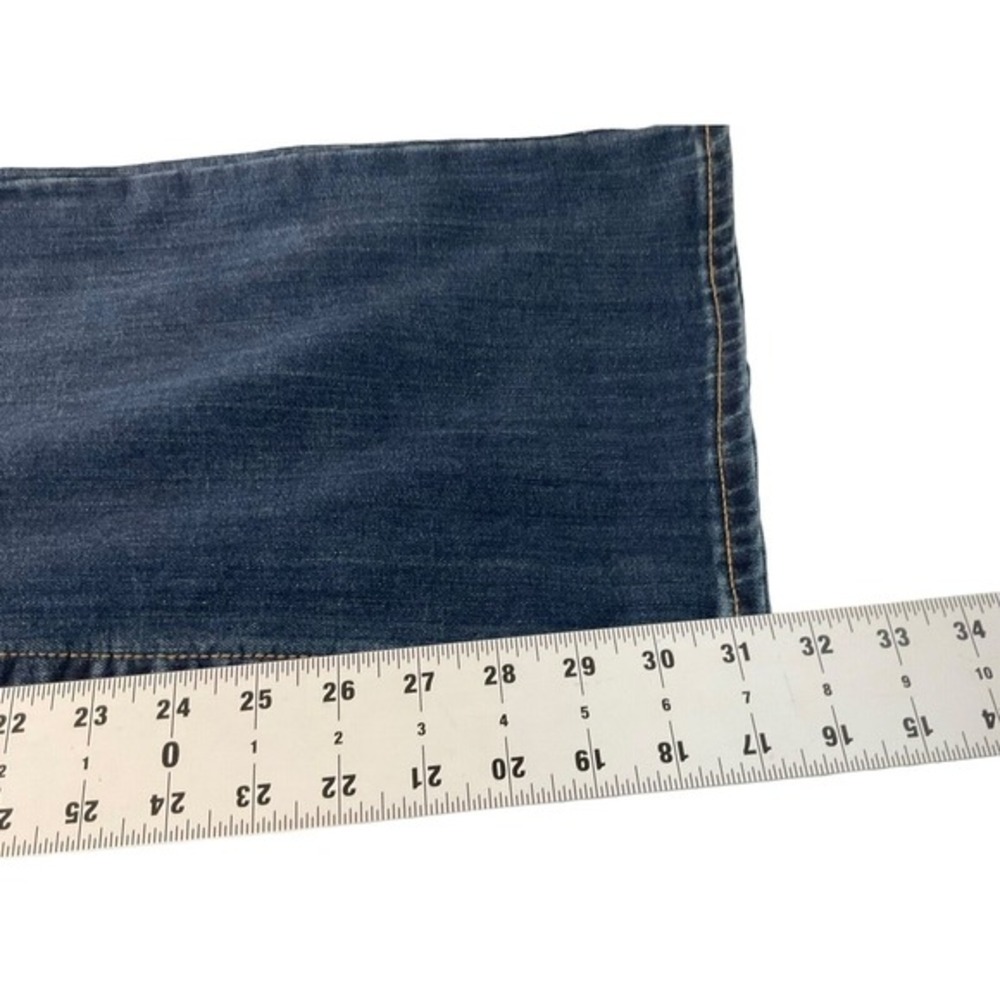 Seven7 Tummyless Bootcut Jeans Dark Wash Blue Stretch High Rise Plus 24W - Picture 10 of 14